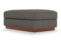 Harper Ottoman :: Leg Finish: Pecan / Size: 28x48