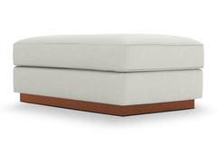 Harper Ottoman :: Leg Finish: Pecan / Size: 28x48