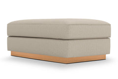 Harper Ottoman :: Leg Finish: Natural / Size: 28x48