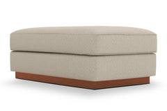 Harper Ottoman :: Leg Finish: Pecan / Size: 28x48