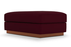 Harper Ottoman :: Leg Finish: Pecan / Size: 28x48
