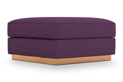 Harper Ottoman :: Leg Finish: Natural / Size: 35x35