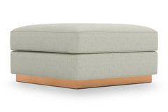 Harper Ottoman :: Leg Finish: Natural / Size: 39x39