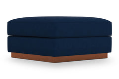 Harper Ottoman :: Leg Finish: Pecan / Size: 39x39