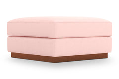 Harper Ottoman :: Leg Finish: Pecan / Size: 35x35