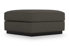 Harper Ottoman :: Leg Finish: Espresso / Size: 35x35