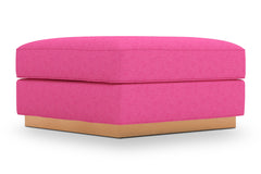 Harper Ottoman :: Leg Finish: Natural / Size: 35x35