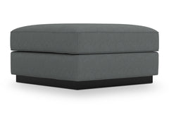 Harper Ottoman :: Leg Finish: Espresso / Size: 35x35