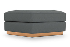Harper Ottoman :: Leg Finish: Natural / Size: 39x39