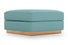 Harper Ottoman :: Leg Finish: Natural / Size: 35x35
