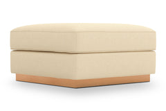 Harper Ottoman :: Leg Finish: Natural / Size: 35x35