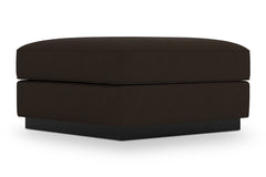 Harper Ottoman :: Leg Finish: Espresso / Size: 35x35