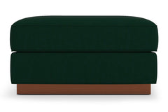 Harper Ottoman :: Leg Finish: Pecan / Size: 35x35