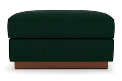 Harper Ottoman :: Leg Finish: Pecan / Size: 35x35