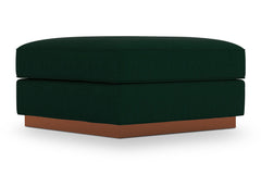 Harper Ottoman :: Leg Finish: Pecan / Size: 35x35