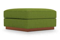 Harper Ottoman :: Leg Finish: Pecan / Size: 35x35