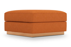 Harper Ottoman :: Leg Finish: Natural / Size: 35x35