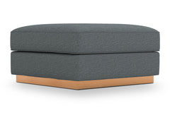 Harper Ottoman :: Leg Finish: Natural / Size: 39x39