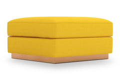 Harper Ottoman :: Leg Finish: Natural / Size: 35x35