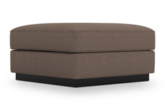 Harper Ottoman :: Leg Finish: Espresso / Size: 35x35