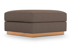 Harper Ottoman :: Leg Finish: Natural / Size: 35x35