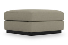 Harper Ottoman :: Leg Finish: Espresso / Size: 35x35