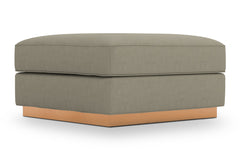 Harper Ottoman :: Leg Finish: Natural / Size: 39x39