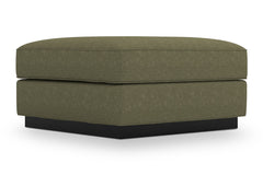 Harper Ottoman :: Leg Finish: Espresso / Size: 35x35