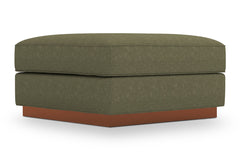 Harper Ottoman :: Leg Finish: Pecan / Size: 35x35
