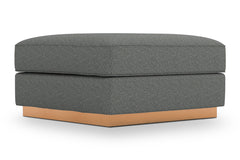 Harper Ottoman :: Leg Finish: Natural / Size: 39x39