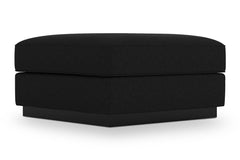 Harper Ottoman :: Leg Finish: Espresso / Size: 35x35