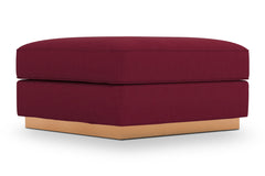 Harper Ottoman :: Leg Finish: Natural / Size: 39x39