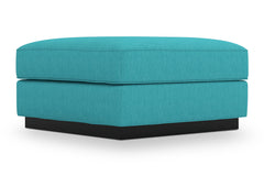 Harper Ottoman :: Leg Finish: Espresso / Size: 35x35