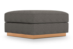 Harper Ottoman :: Leg Finish: Natural / Size: 35x35