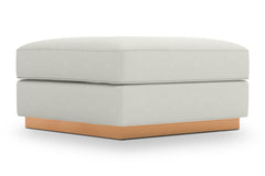 Harper Ottoman :: Leg Finish: Natural / Size: 35x35