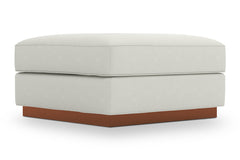 Harper Ottoman :: Leg Finish: Pecan / Size: 39x39