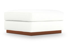 Harper Ottoman :: Leg Finish: Pecan / Size: 35x35