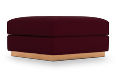 Harper Ottoman :: Leg Finish: Natural / Size: 39x39