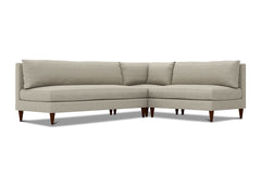 Magnolia Armless 3pc Modular Sectional Sofa