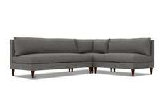Magnolia Armless 3pc Modular Sectional Sofa