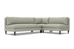 Magnolia Armless 3pc Modular Sectional Sofa