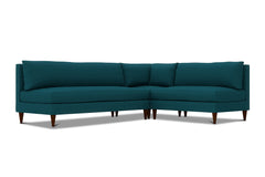 Magnolia Armless 3pc Modular Sectional Sofa