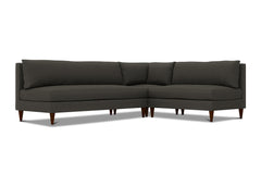 Magnolia Armless 3pc Modular Sectional Sofa