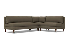 Magnolia Armless 3pc Modular Sectional Sofa