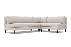 Magnolia Armless 3pc Modular Sectional Sofa