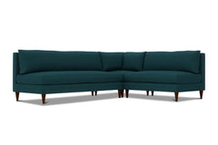Magnolia Armless 3pc Modular Sectional Sofa