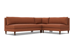 Magnolia Armless 3pc Modular Sectional Sofa
