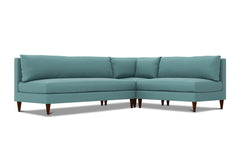 Magnolia Armless 3pc Modular Sectional Sofa