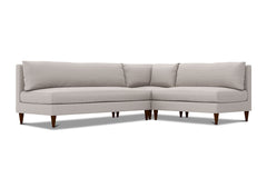 Magnolia Armless 3pc Modular Sectional Sofa