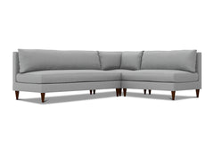 Magnolia Armless 3pc Modular Sectional Sofa